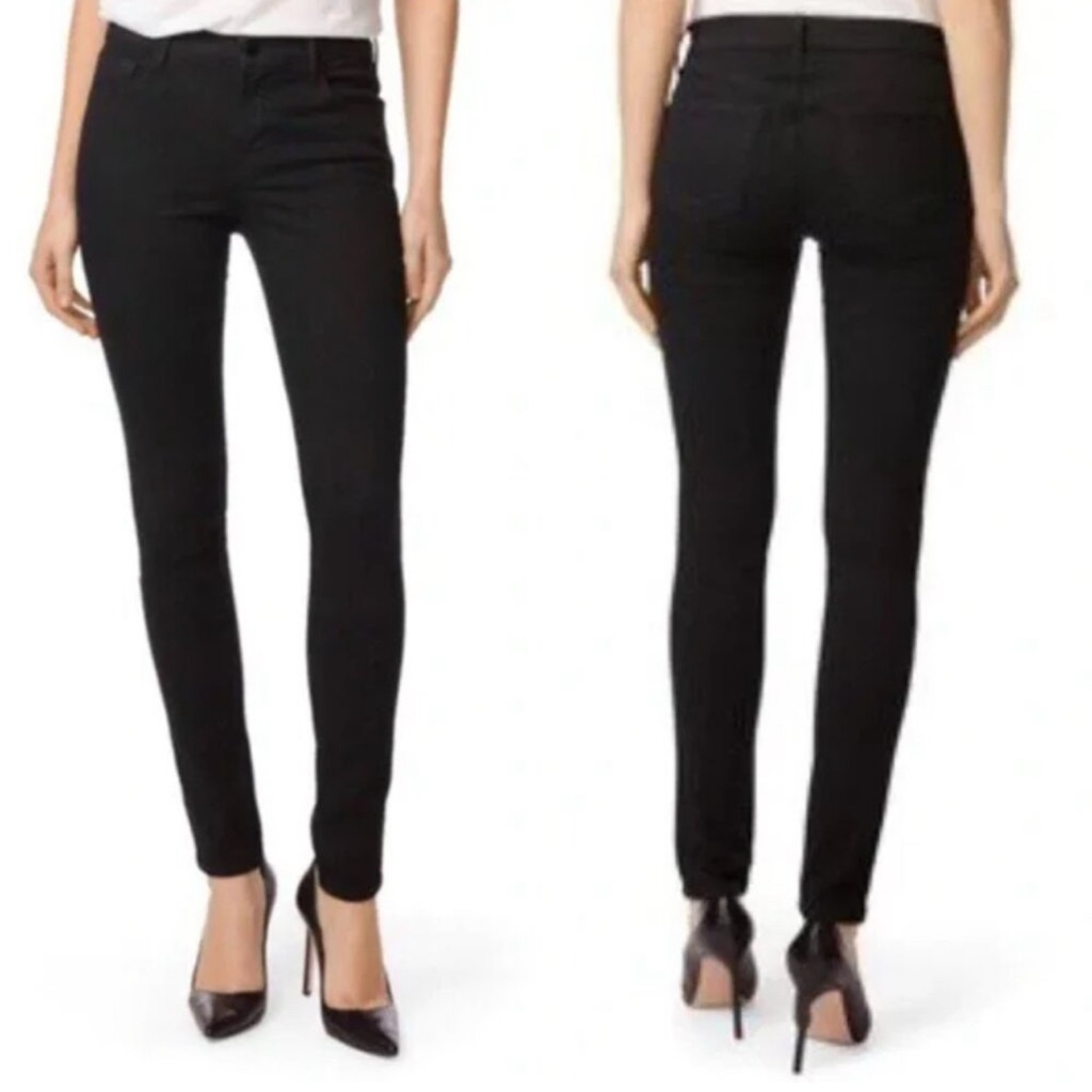J Brand Capri Black Vanity Denim Jeans Size 23 J Brand Capri Black Vanity Denim Jeans Size 23
